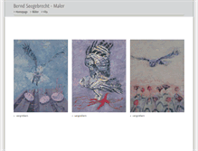 Tablet Screenshot of berndseegebrecht.de